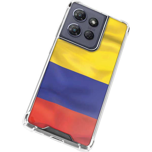 Colombia Flag Moto G Stylus 5G (2025) Clear Case